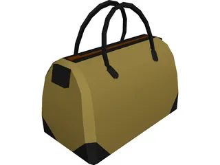 Duffel Sports Bag 3D Model