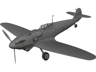 Messerschmitt 3D Model