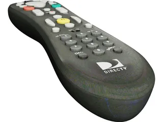 DirecTV Remote Control 3D Model