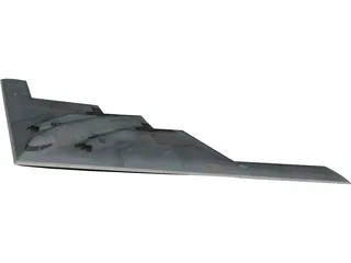 B2 Stealth Bomber 3D Model 3D Preview