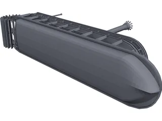 Boat CAD 3D Model
