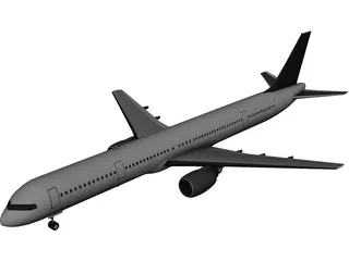 Boeing 757-300 3D Model