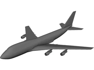 Boeing 747-200 3D Model