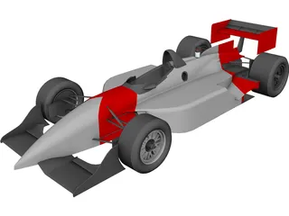 Indy Car 3D Model