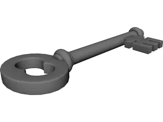 Key 3D Model