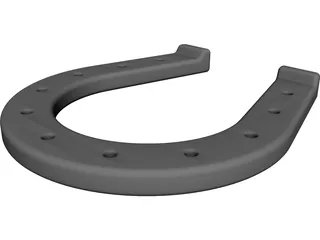 Horse Shoe 3D Model