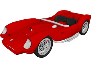 Ferrari 250 Testa Rosa (1957) 3D Model