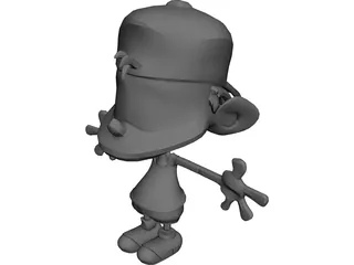 Kid Paddle 3D Model