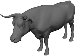 Ox 3D Model