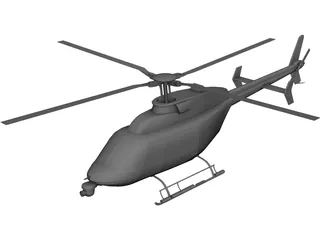 Bell 407 3D Model