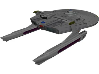Star Trek Reliant 3D Model