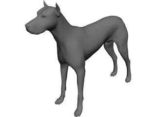 Dog 3D Model