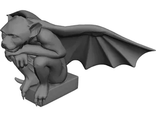 Gargoyle CAD 3D Model