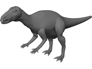 Iguanadon CAD 3D Model