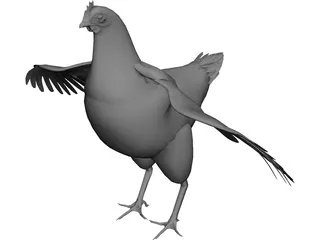 Chicken CAD 3D Model