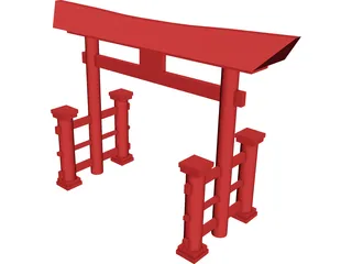 Torii 3D Model