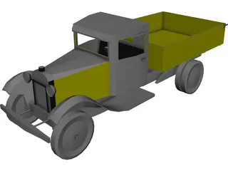 GAZ AA 3D Model