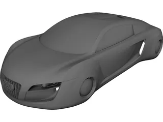 Audi RSQ Concept 3D Model