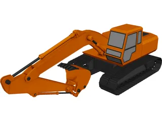 Excavator 3D Model