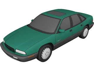 Buick Regal (1997) 3D Model