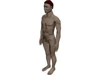 Man 3D Model 3D Preview