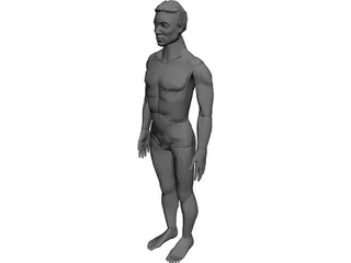 Man 3D Model 3D Preview