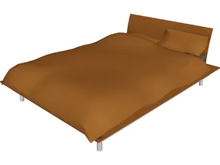 Bed 3D Model