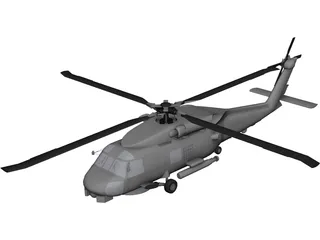 Sikorsky SH-60B Seahawk 3D Model