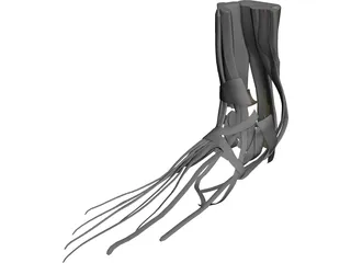 Foot Muscles 3D Model