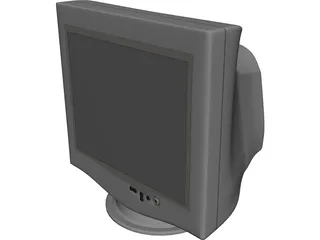 Philips Monitor 3D Model