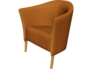 Chair Comfortable 3D Model
