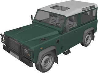 Land Rover Defender 90 3D Model