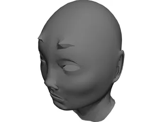 Devil Head 3D Model