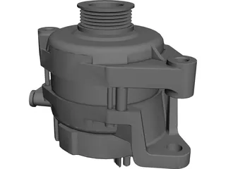 Alternator 3D Model