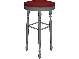 Stool 3D Model