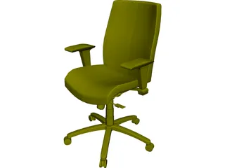 Allsteel Chair 2 3D Model