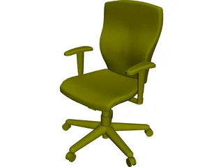 Allsteel Chair 3 3D Model