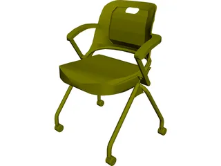 Allsteel Chair 5 3D Model