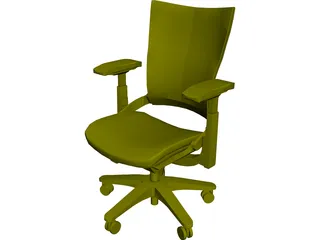 Allsteel Chair 9 3D Model 3D Preview