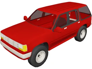 Ford Explorer (1993) 3D Model