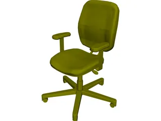 Allsteel Chair 11 3D Model