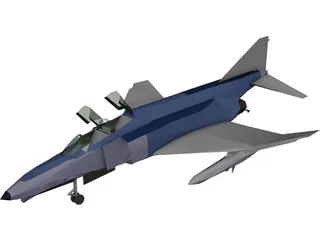 McDonnell Douglas F-4 Phantom II 3D Model