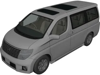 Nissan Elgrand 3D Model