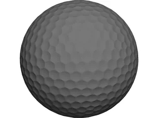 Golf Ball 3D Model