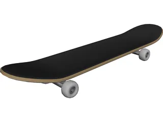 Skateboard 3D Model