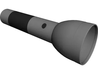 Torch MagLite 3D Model 3D Preview