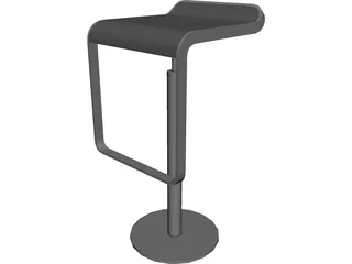 Barstool LEM 3D Model