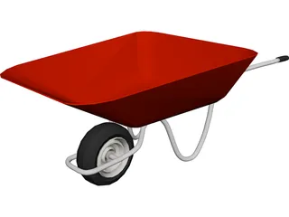 Wheelbarrow 3D Model