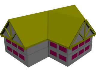 Retail Building 3D Model