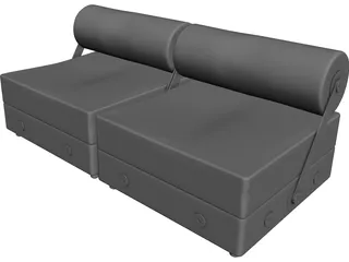 Todo Modo Sofa 3D Model